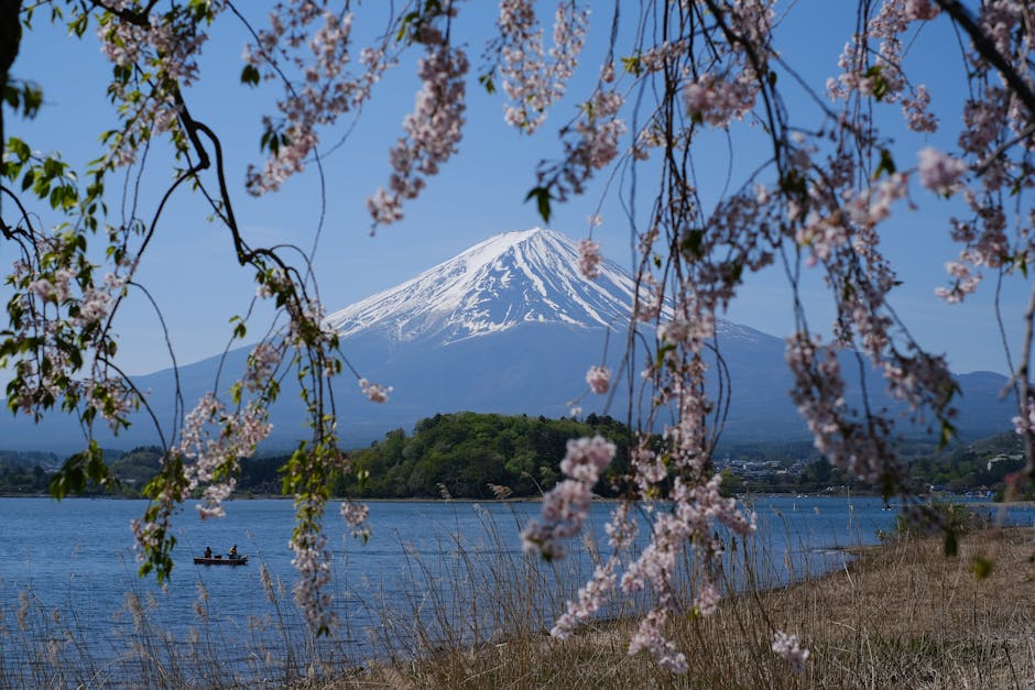 mountain landscape, serene nature, peaceful retreat